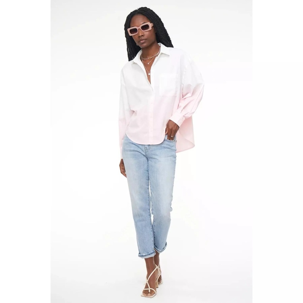 Pistola Jessie Getty Everyday Light Blue Slim Straight Denim Jeans